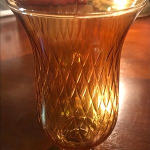 Pair of vintage hurricane lamp shades